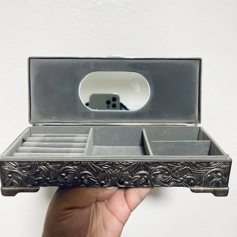 Vintage 1992 Silver Godinger Heavy 9